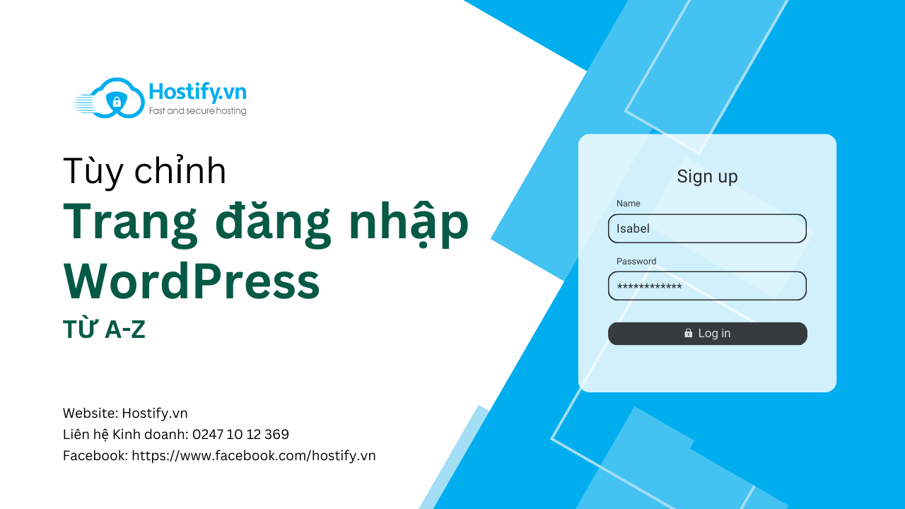 Tùy chỉnh trang đăng nhập WordPress từ A-Z