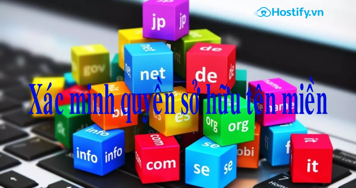 Hướng dẫn cách xác minh quyền sở hữu tên miền cho website