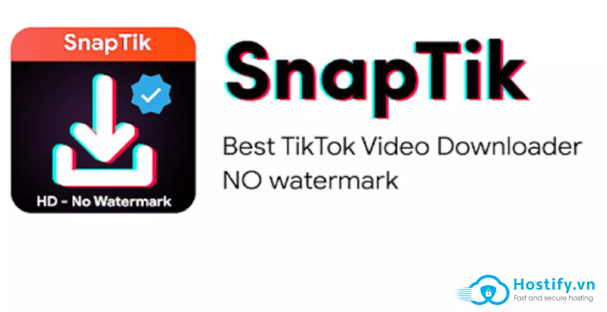 Cách tải video trên tiktok không có logo với Snaptik