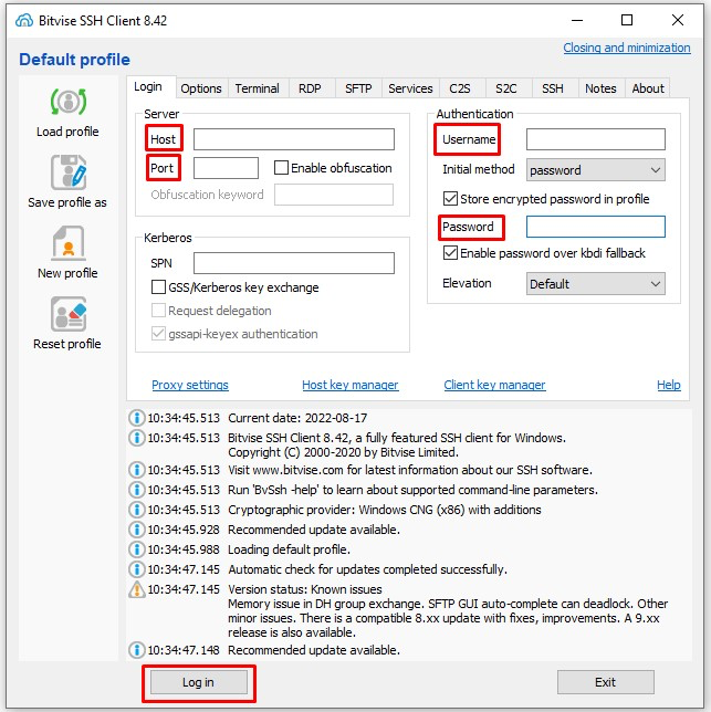 Cách sử dụng phần mềm để kết nối SSH vào Cloud Server 7