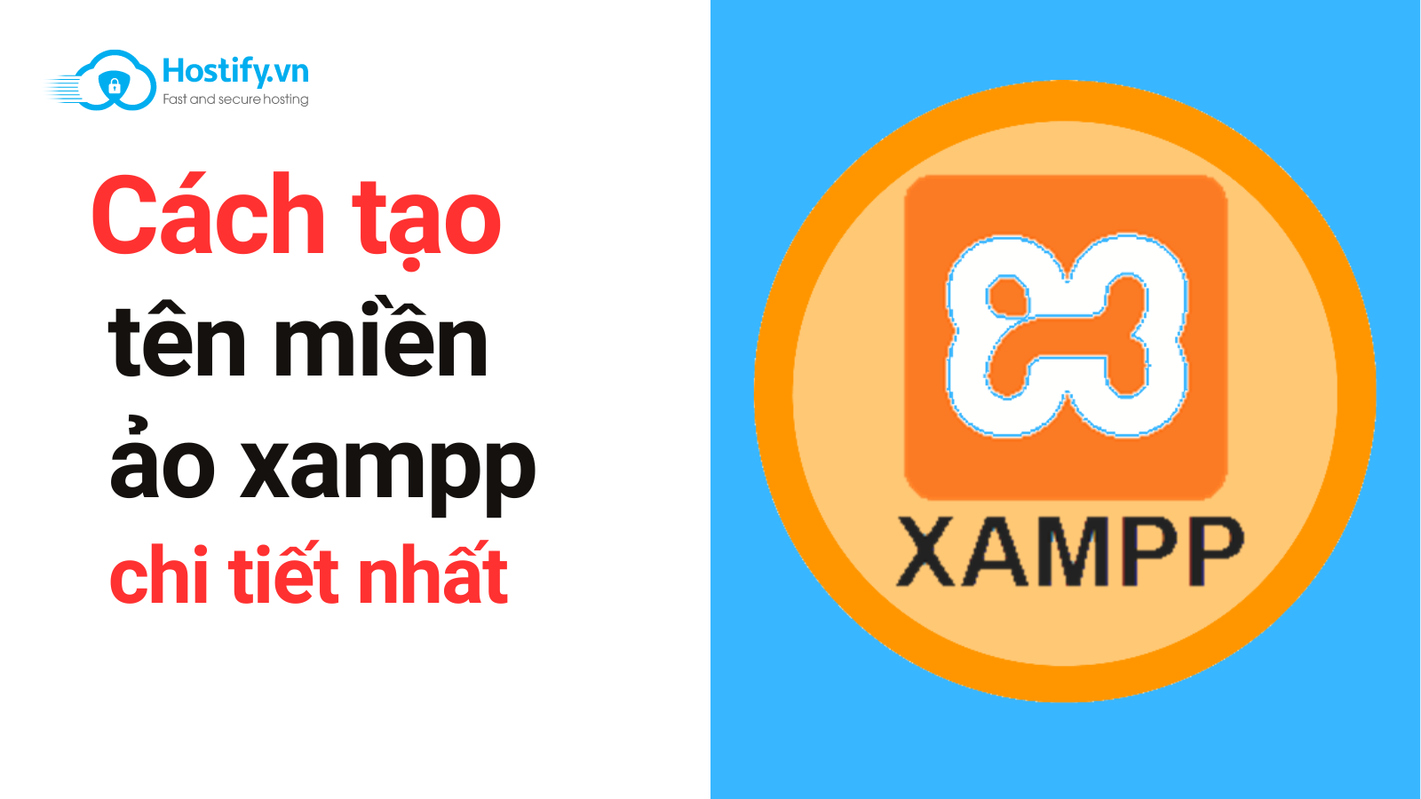 Cách tạo tên miền ảo xampp chi tiết nhất