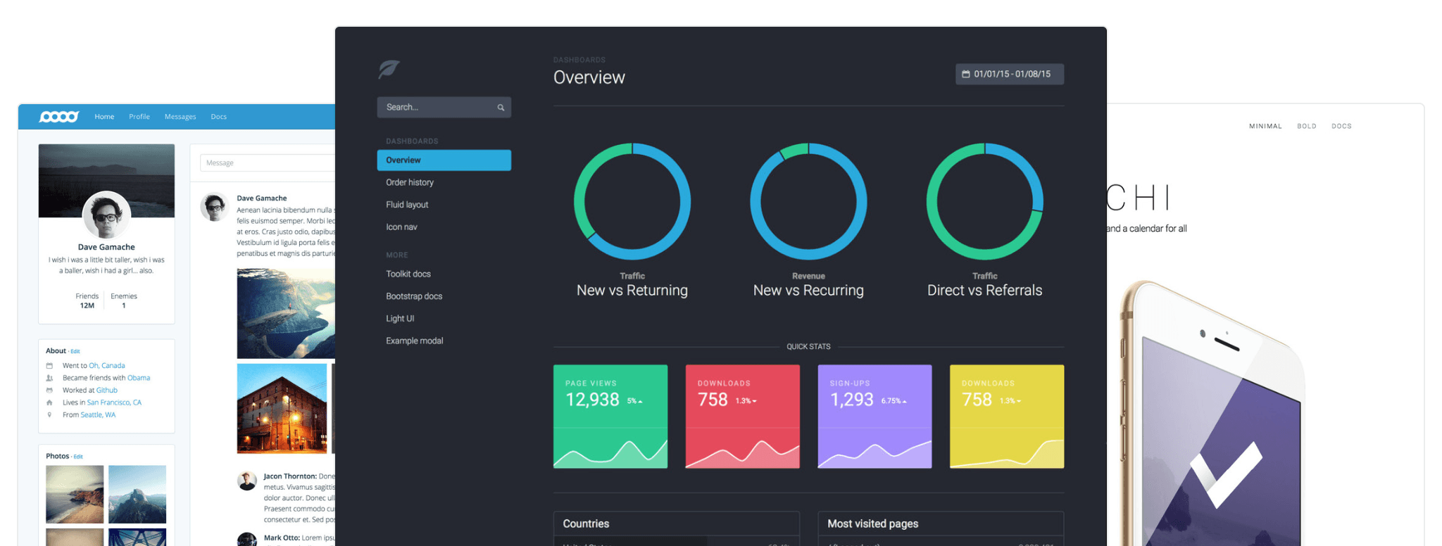 Bootstrap · The world's most popular mobile-first and responsive front-end  framework.