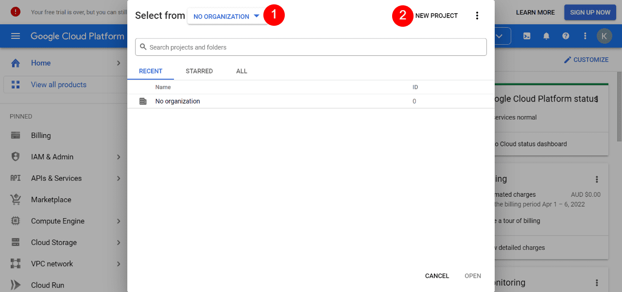 Google Cloud Hosting 3