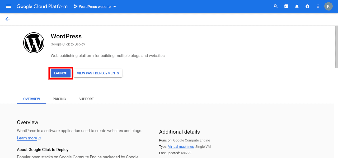 Google Cloud Hosting 7