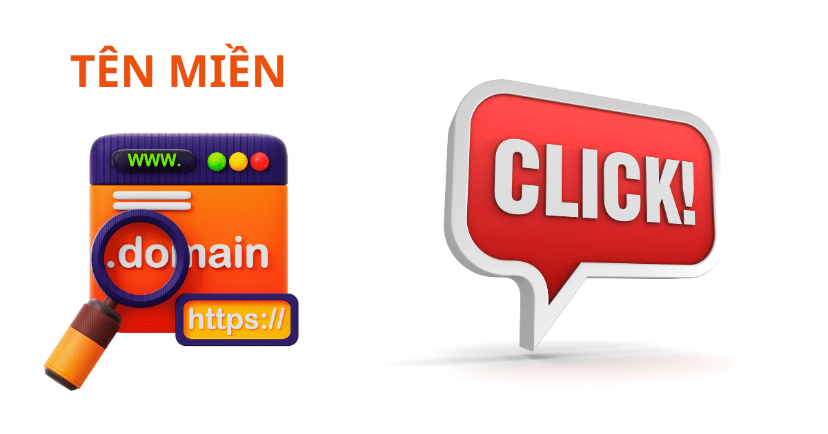 Tên miền click sở hữu nhiều ưu điểm