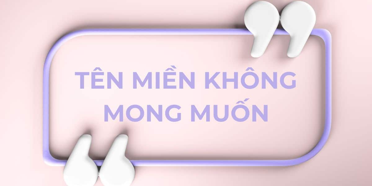 Tại sao cần chọn đúng tên miền phù hợp?